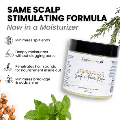 Bare & Co - Stimulating Scalp & Hair Balm